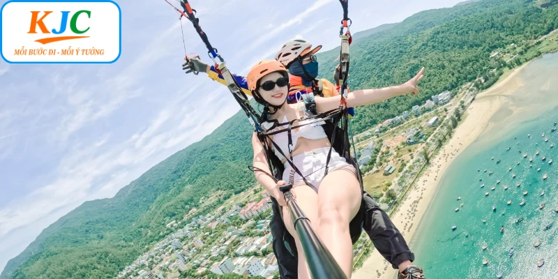 Bay dù lượn Đà Nẵng là hành trình chinh phục bản thân