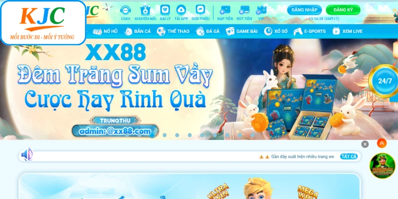 XX88 thuộc hệ sinh thái giải trí đẳng cấp KJC